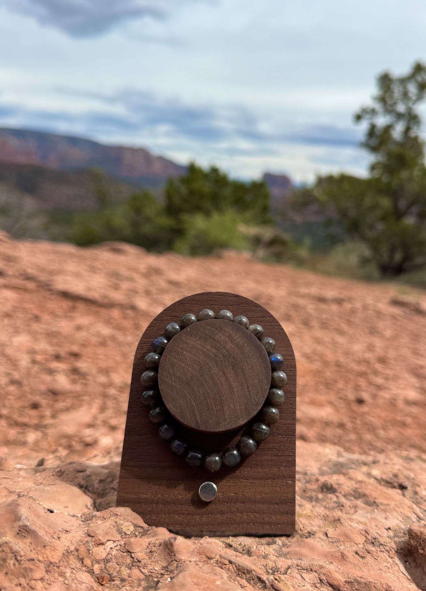 Black Labradorite Bracelet