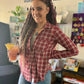 Manifest Your Vision Flannel (Small)