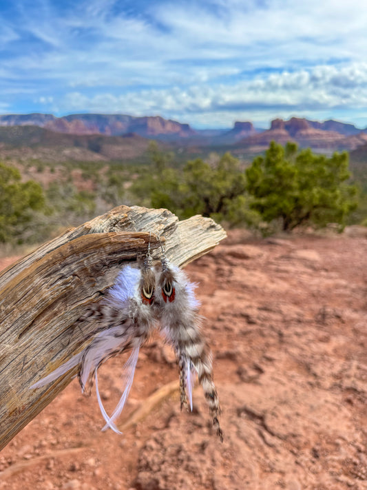Wind Dancer Feather Earrings