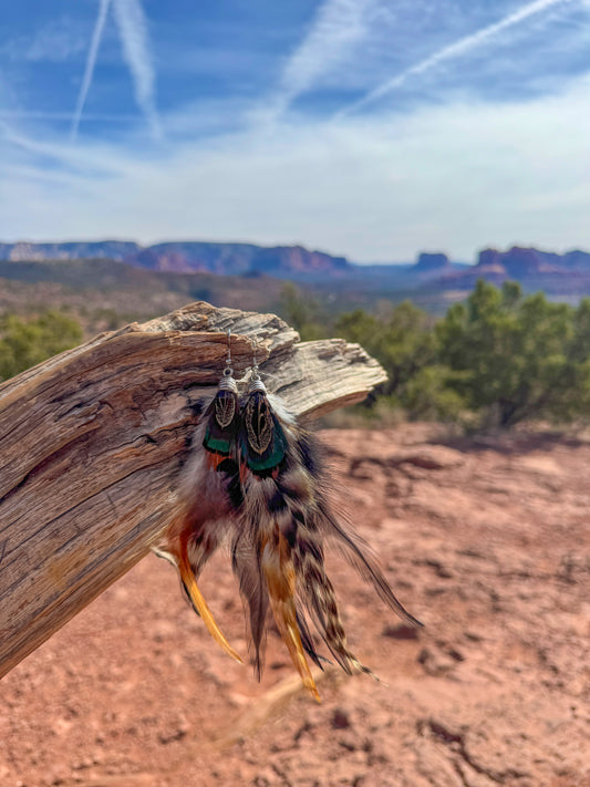 Wildwood Feather Earrings