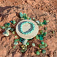 Chatoyant Green Moonstone Bracelet